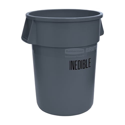 Rubbermaid Brute 44 Gallon Food Handling Container, Inedible
